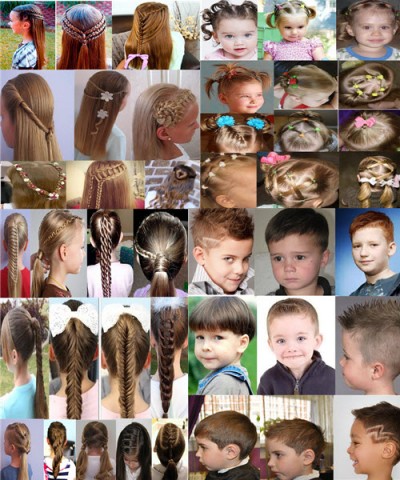 Дитячі зачіски фото на кожен день 1