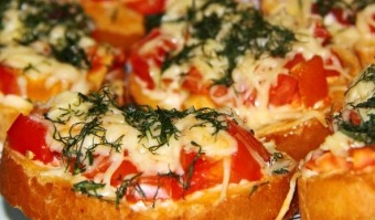 Бутерброди рецепт з помідорами