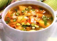 Суп овочевий легкий зі стручковою квасолею